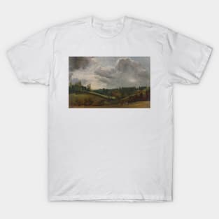 East Bergholt by John Constable T-Shirt